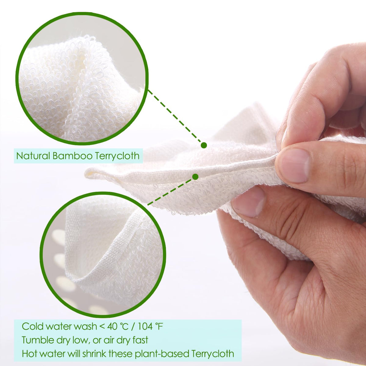 Dish Wash Cloths 6 Pack (6 Count)