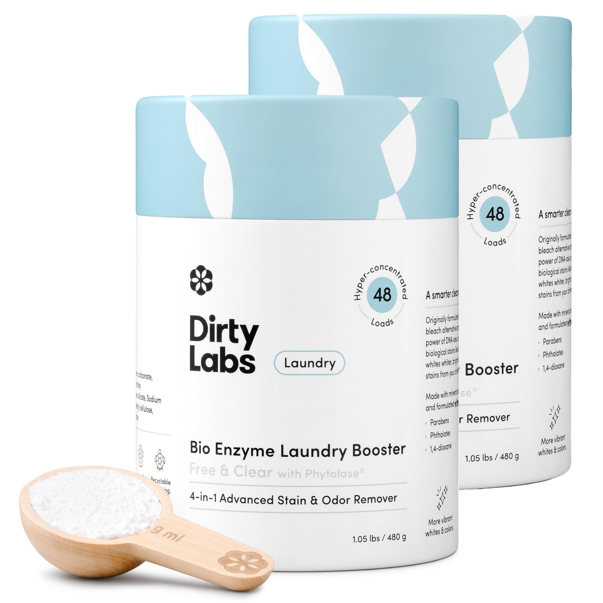 Scent Free Bio Enzyme Laundry Booster (32 Ounce) - ModHome Supplies
