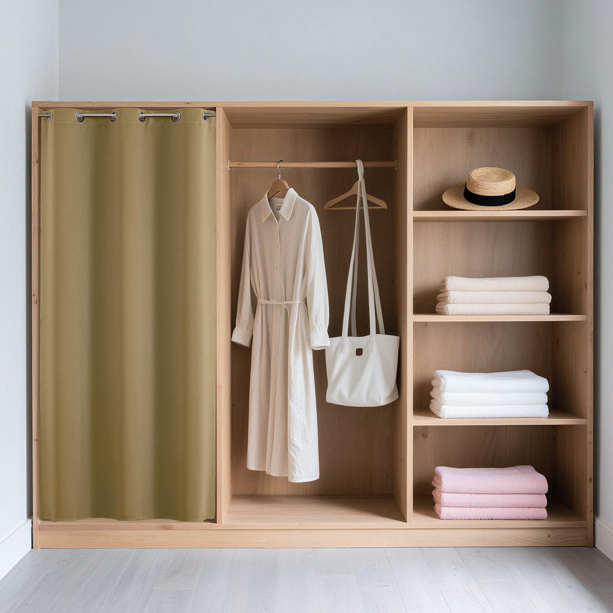 Door Curtain Blackout Curtains for Doorway Privacy Closet Drapes