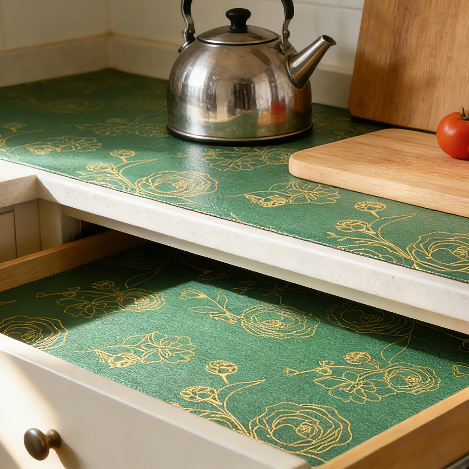Shelf Liner for Kitchen Cabinets Drawer Liner Non (2834.4 sq inches)