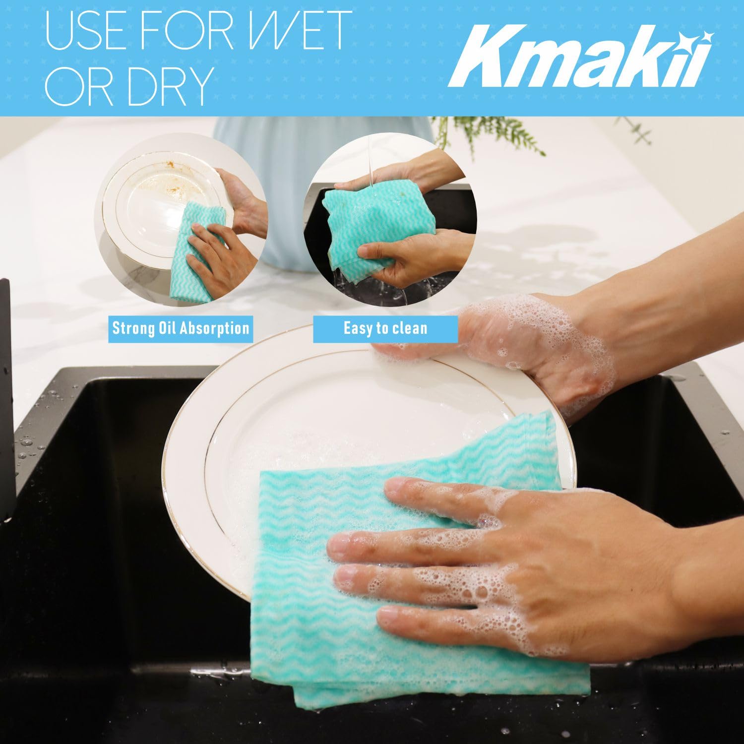 Handi Wipe Reusable Cloths (80 Count)