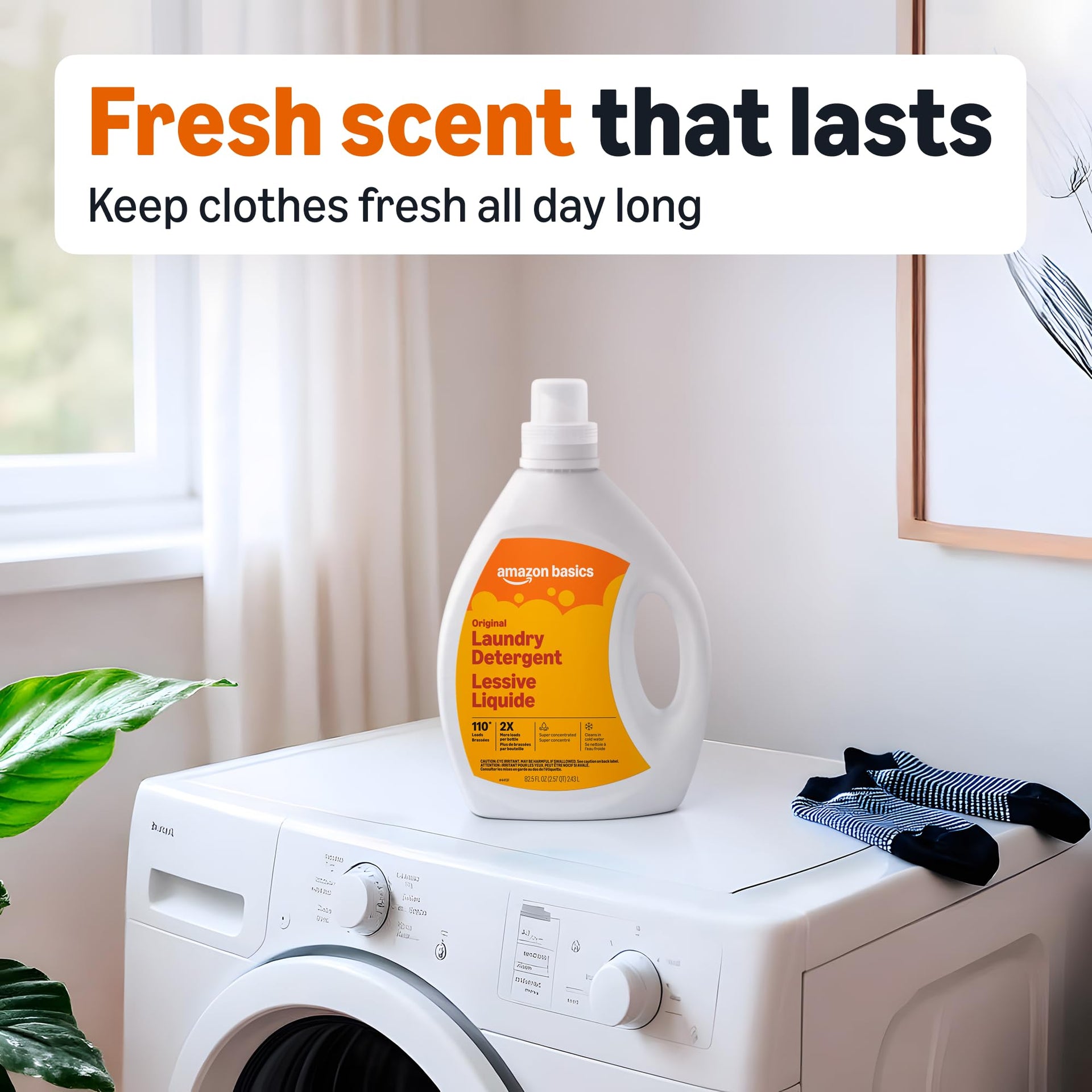 Laundry Detergent Liquid (82.5 Fl Oz) - ModHome Supplies