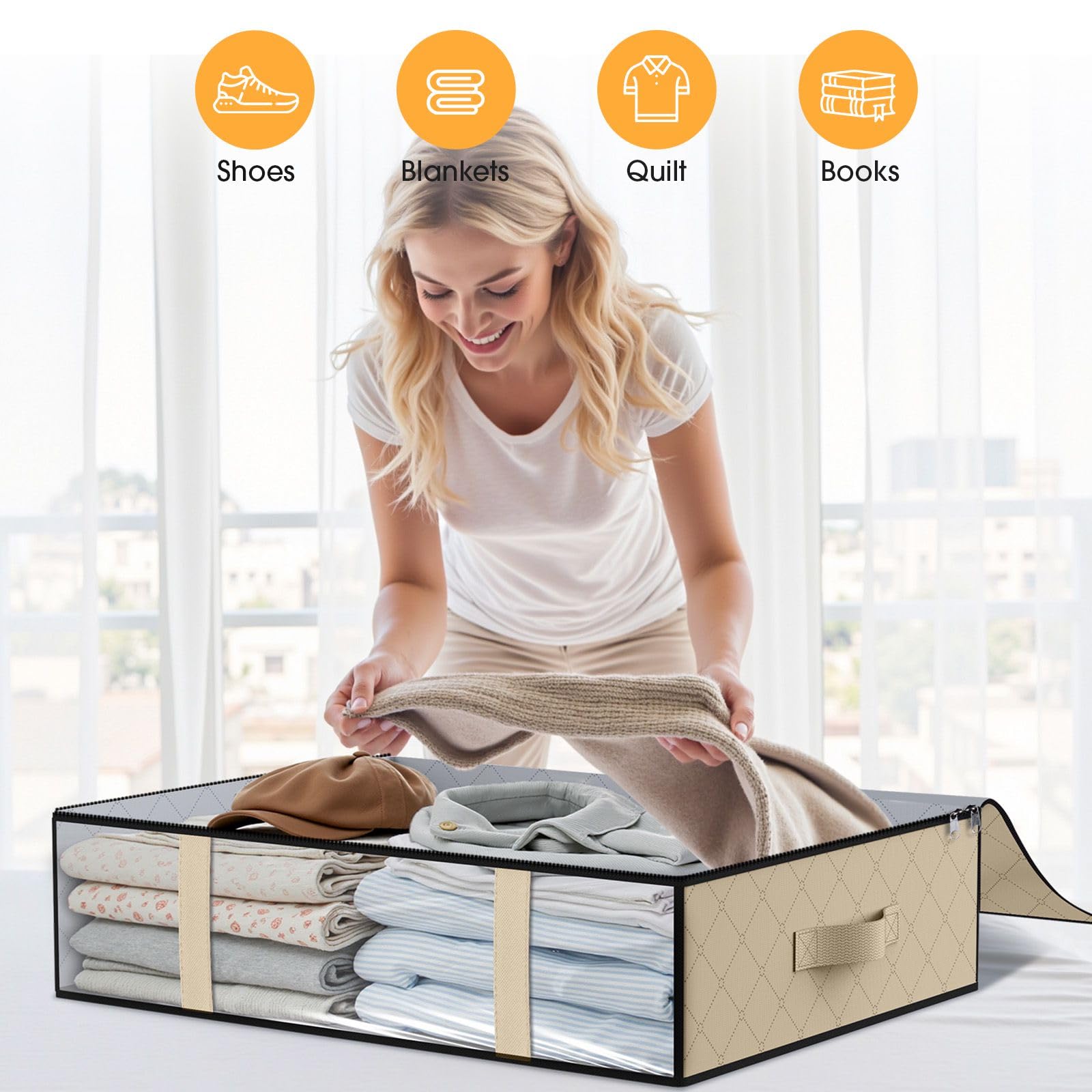 Under Bed Storage Bags (3 Count)
