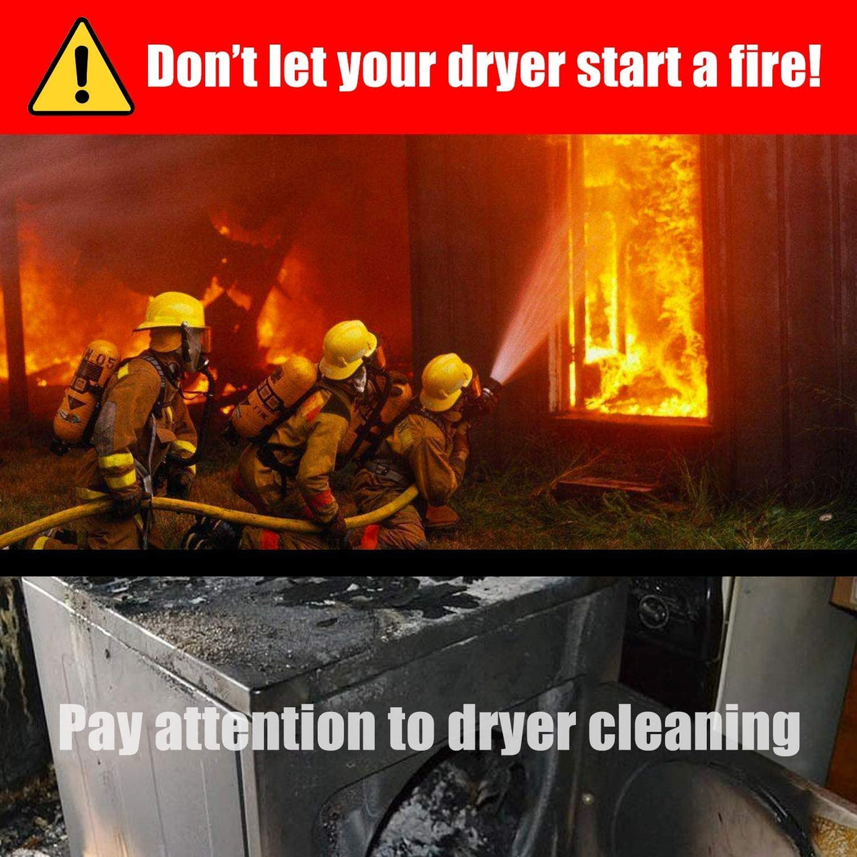 2Pcs Dryer Vent Cleaner Kit