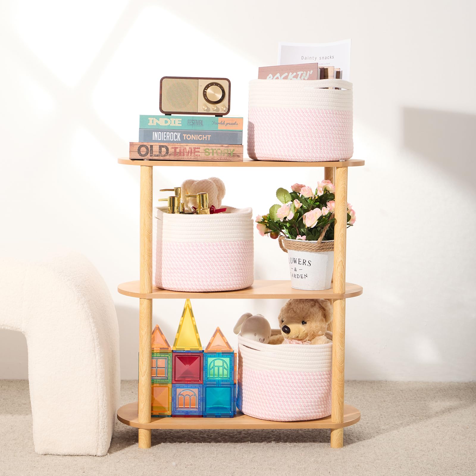 Small Basket for Organizing (3 Count)