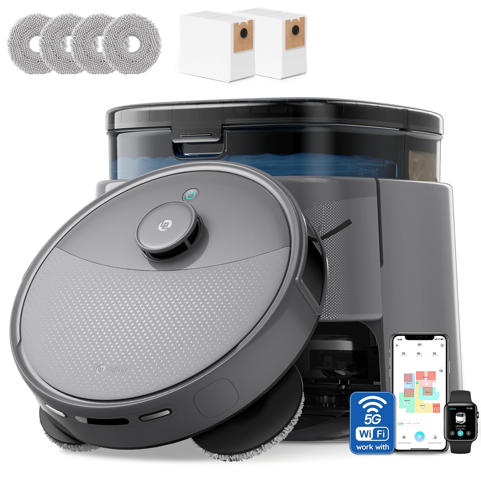 Robot Vacuum and Mop