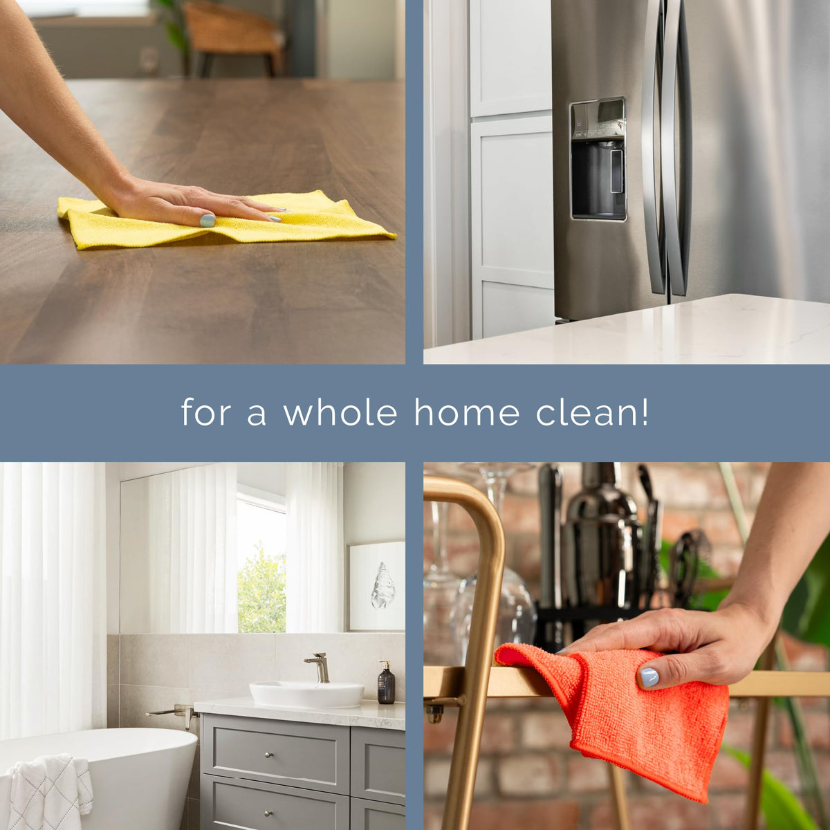 Microfiber Cleaning Cloth (25 Count)