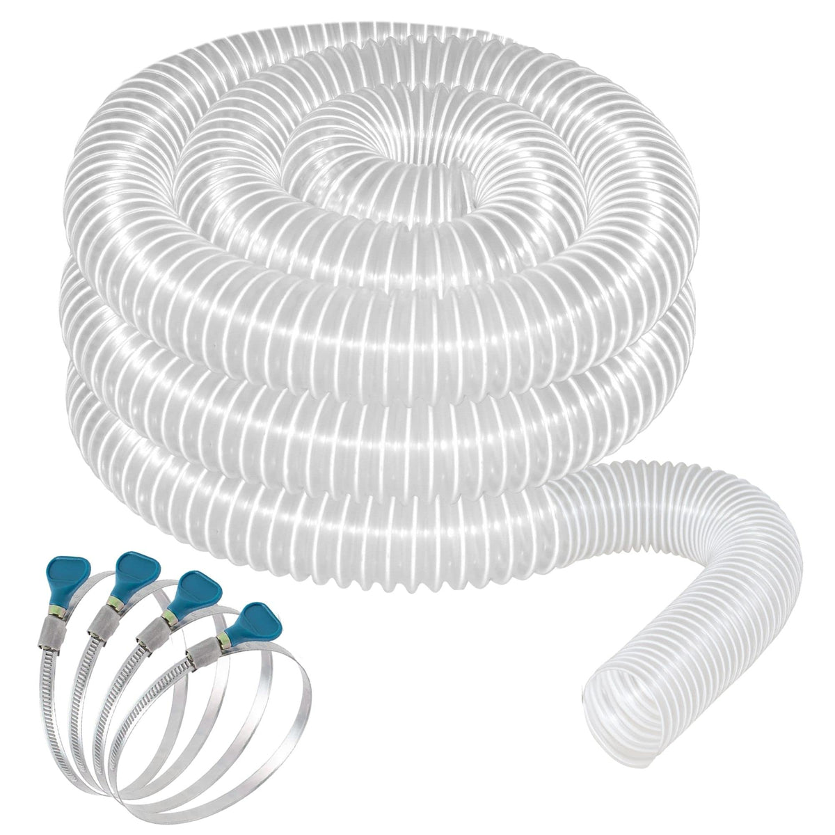 2 1 2" x 20' PVC Dust Collection Hose
