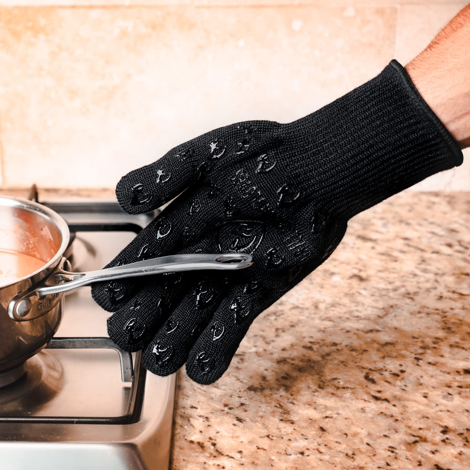 Grill Armor Oven Gloves with Fingers