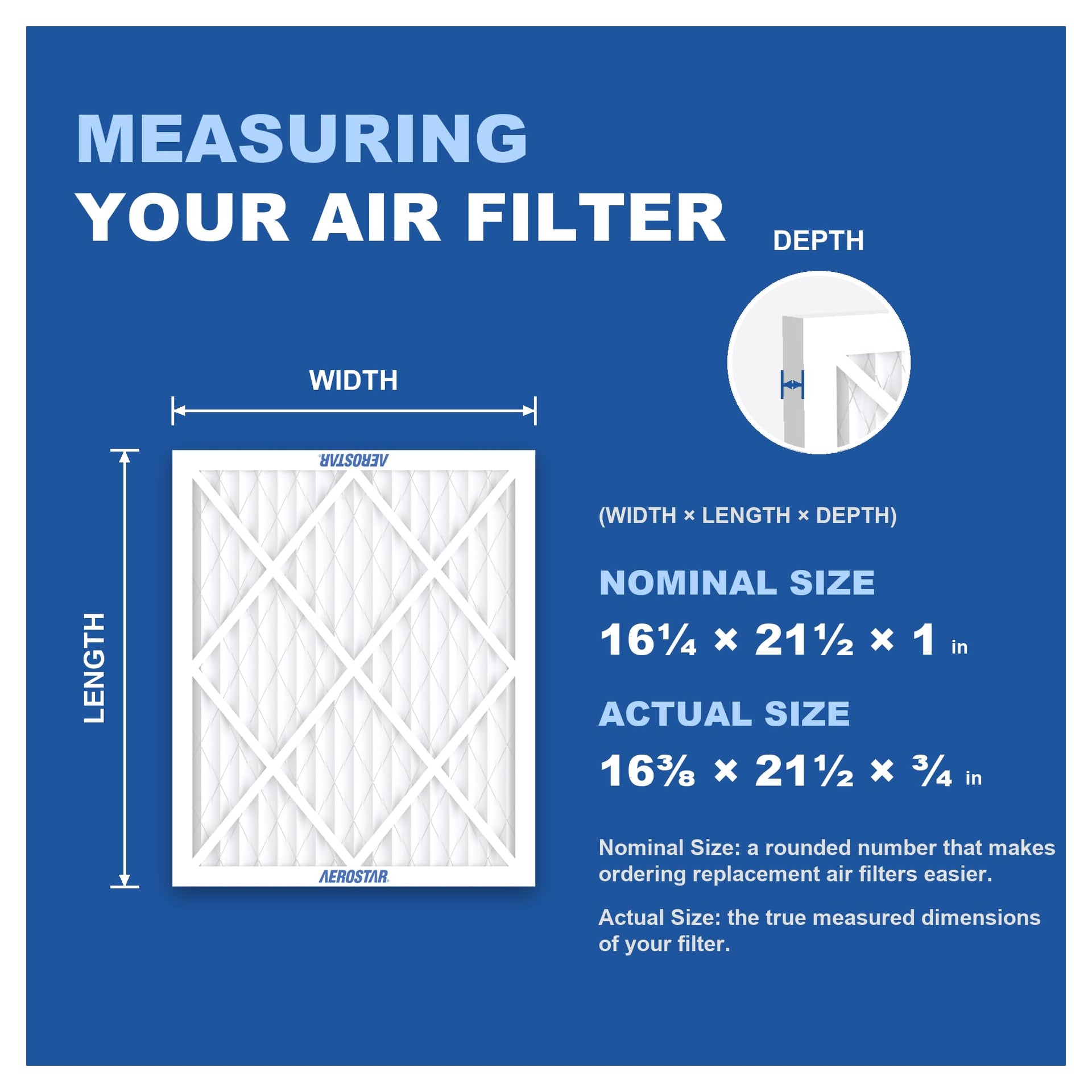 Air Filter 16 1 (6 Count)