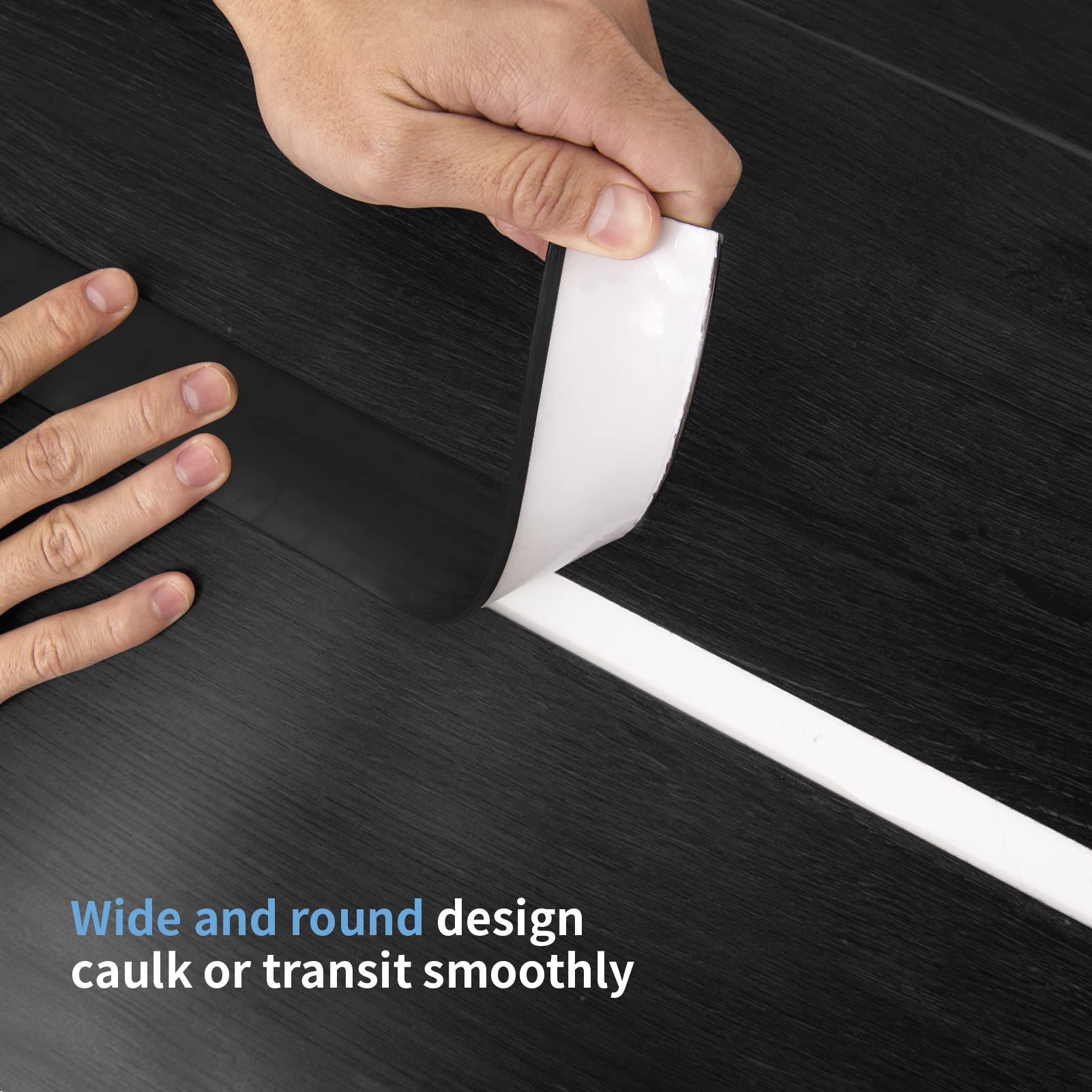 4 FT Self Adhesive Vinyl Floor Transition Strip