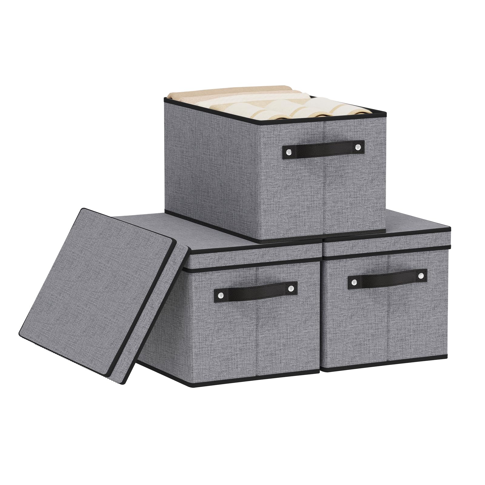 Storage Bins with Lid