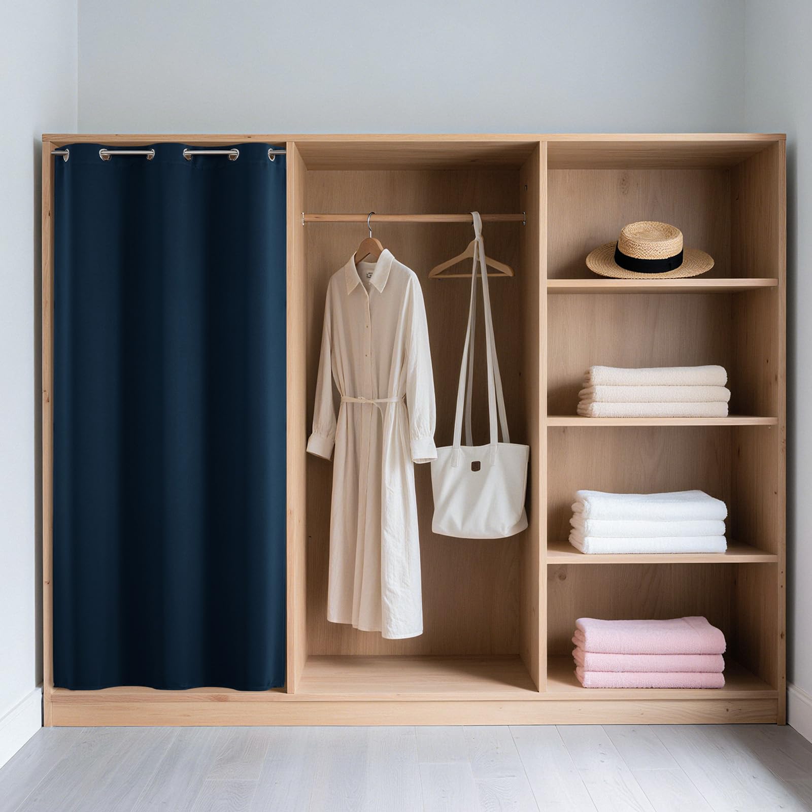 Door Curtain Blackout Curtains for Doorway Privacy Closet Drapes