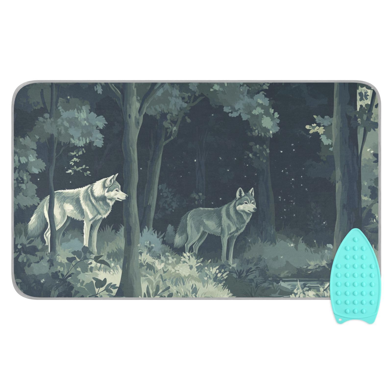 Ironing Mat Portable Ironing Pad Ironing Blanket for Table Top Heat Resistance Double