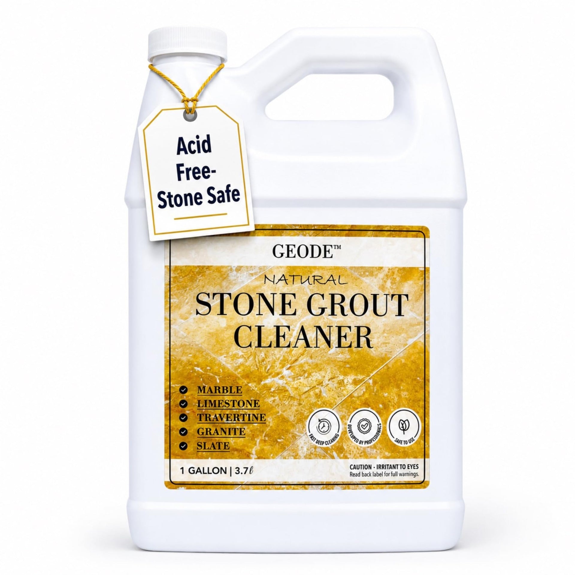 Natural Stone Grout Cleaner for tile floors (128 Fl Oz)