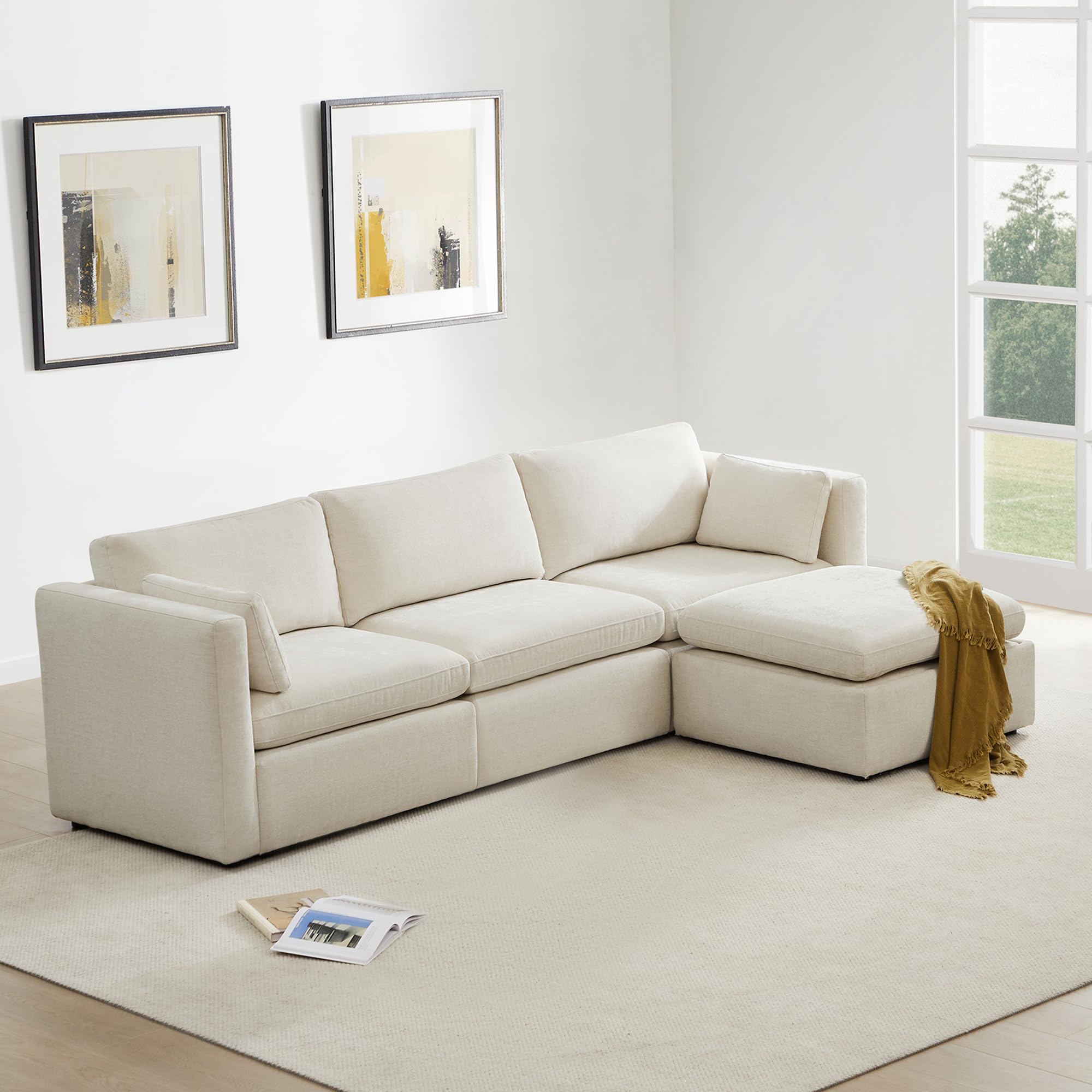 112" Modular Sectional Sofa (4 Count)