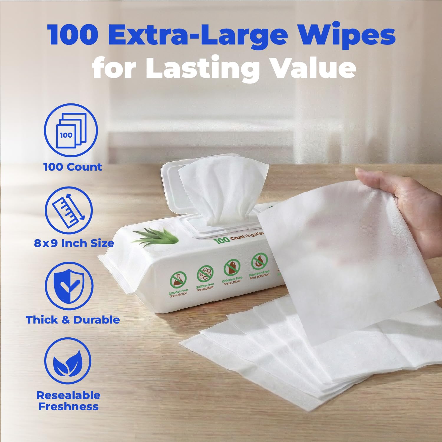 Cleaning Dog Wipes (400 Count)