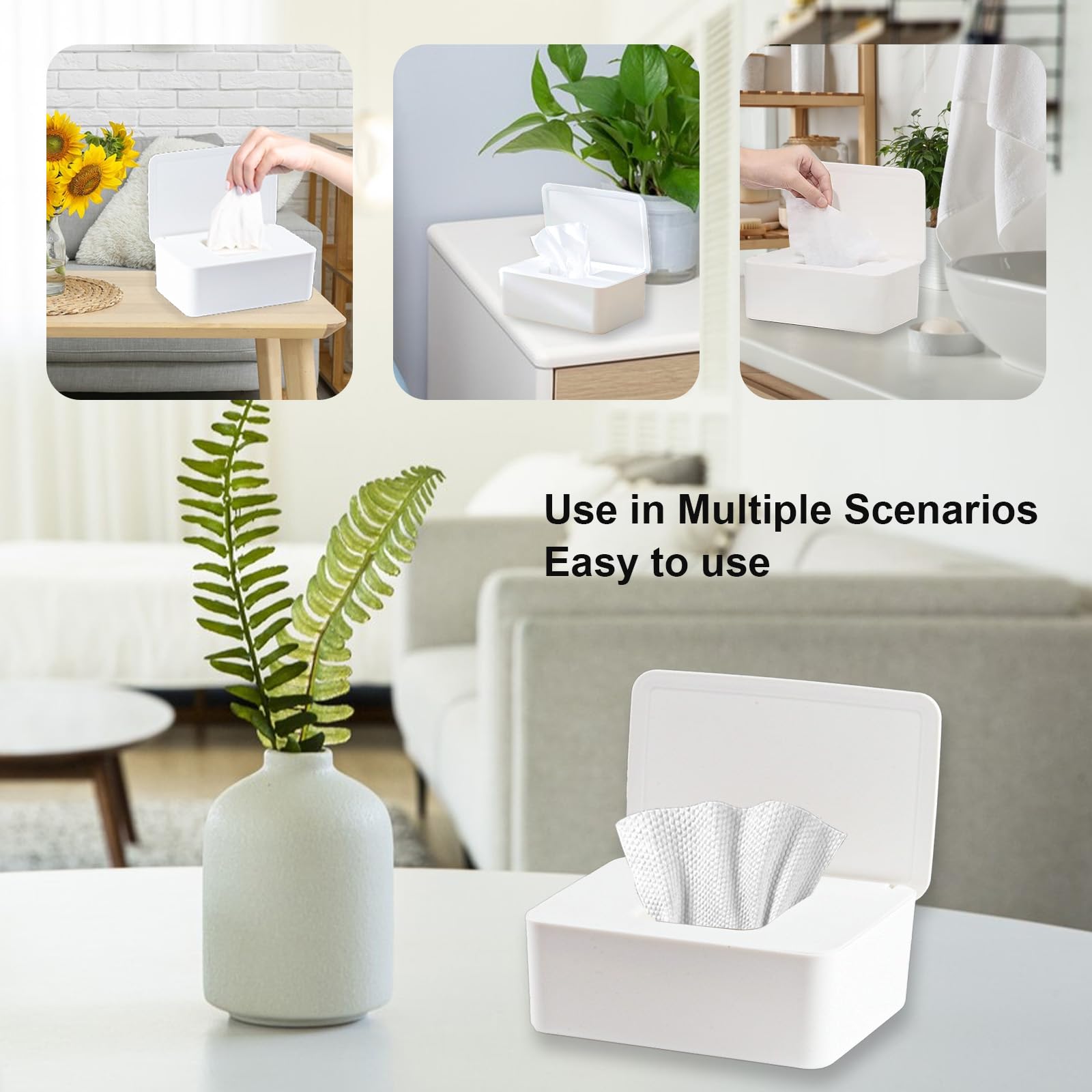 2 Pcs Diaper Wipes Dispenser