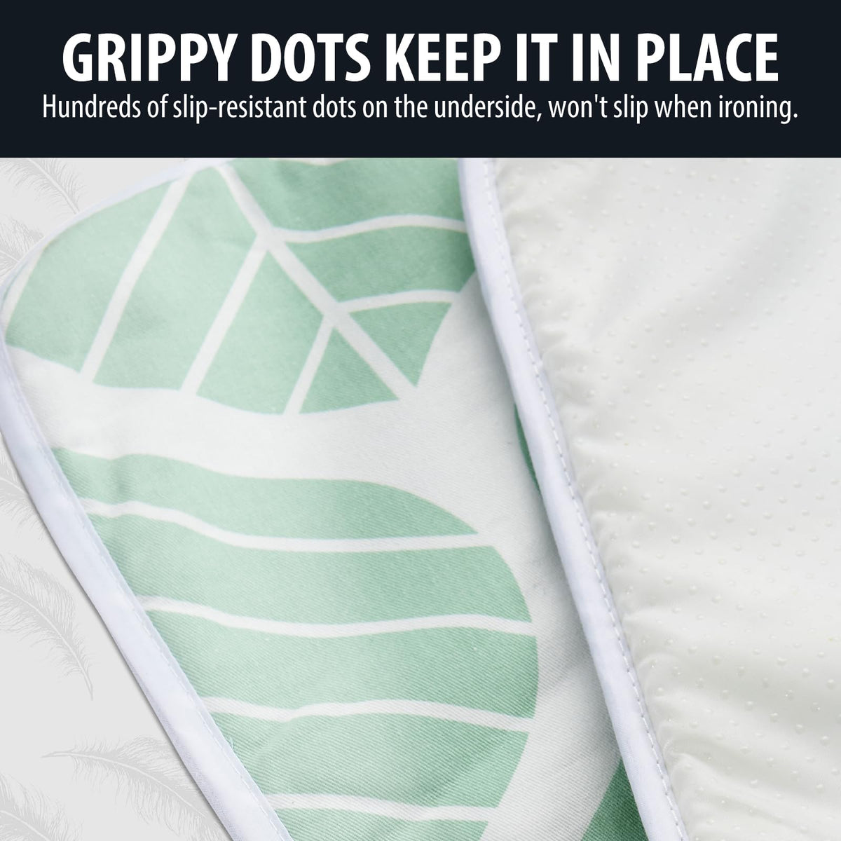 Ironing Mat Portable Ironing Pad 39.4 x 18.9 inch Table Top Iron Board 5 in 1 Travel Iron Blanket for Washer