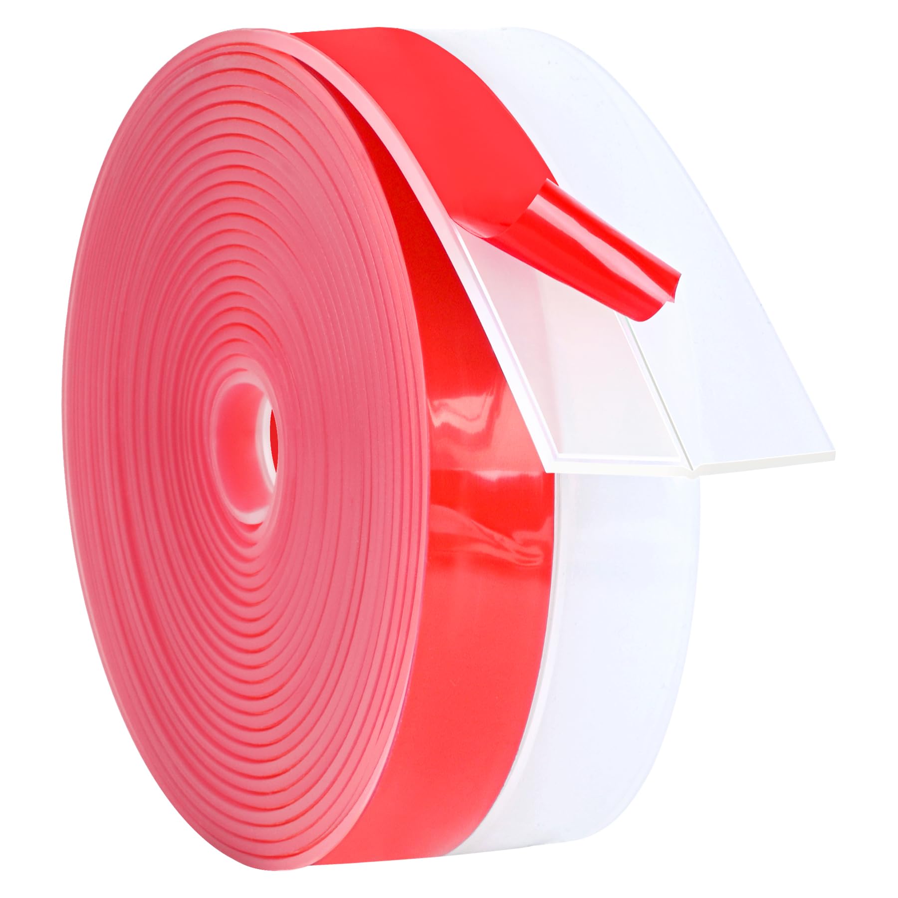 Weather Stripping Silicone Door Seal Strip 3 in x 40 ft Door Draft Stopper Self Adhesive Door Draft Tape (40 Foot)