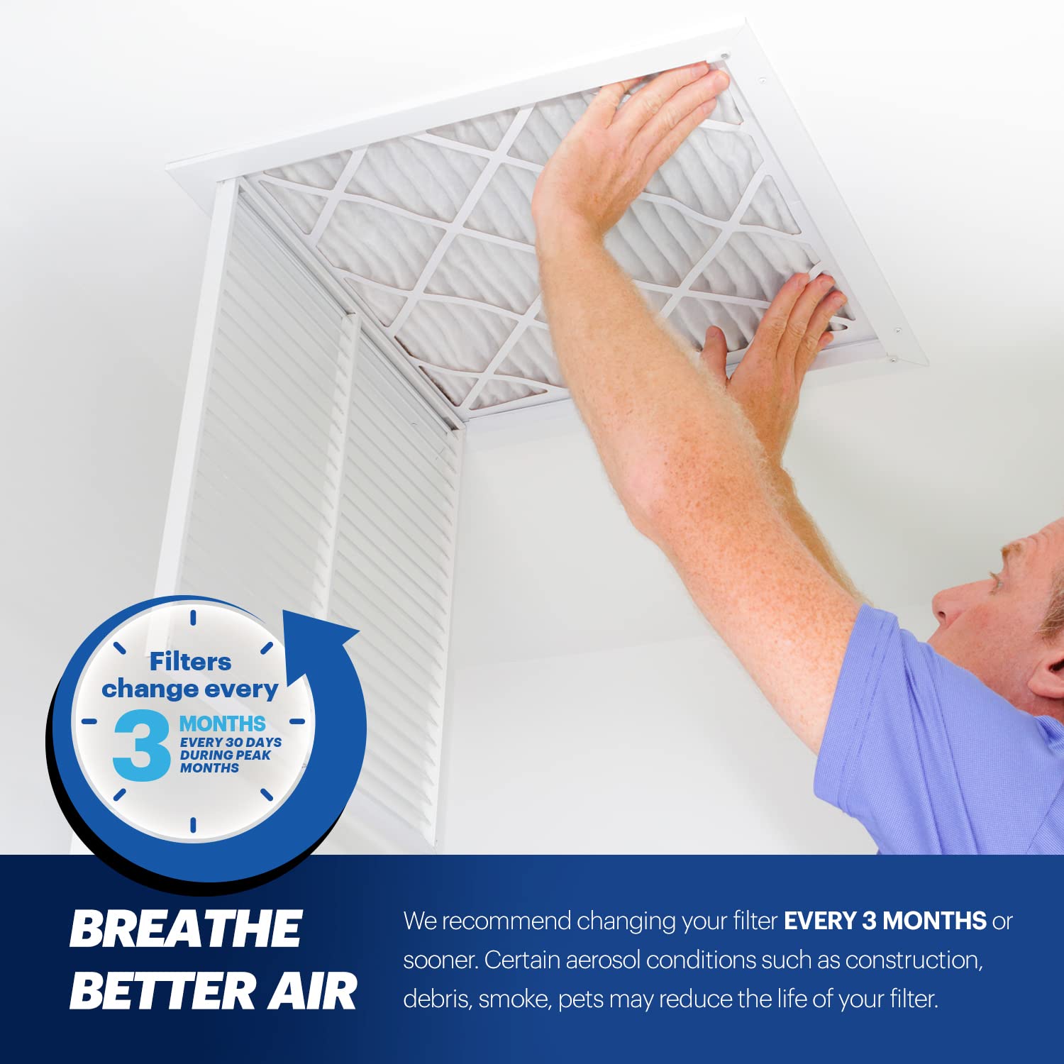 TruFilter 12x20x1 Air Filter MERV 13 (6 Count)