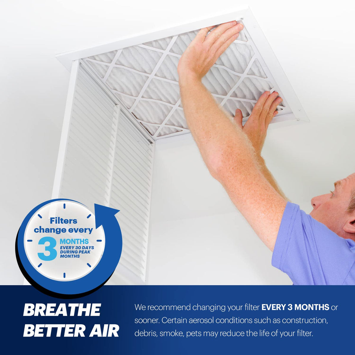 TruFilter 12x20x1 Air Filter MERV 13 (6 Count)
