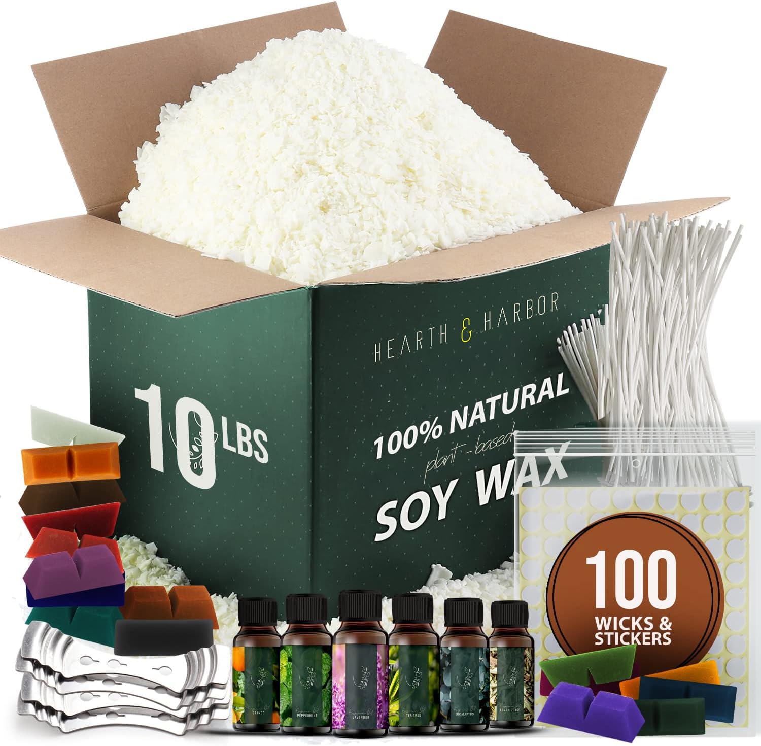 Organic Soy Candle Wax for Candle Making