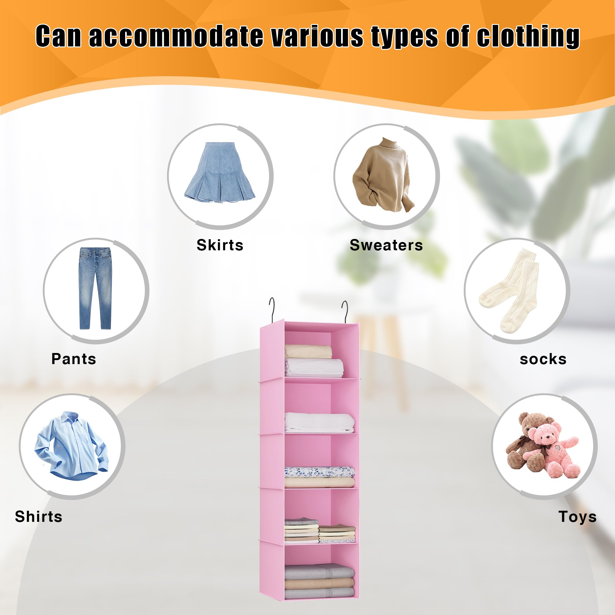Hanging Closet Organizer 5