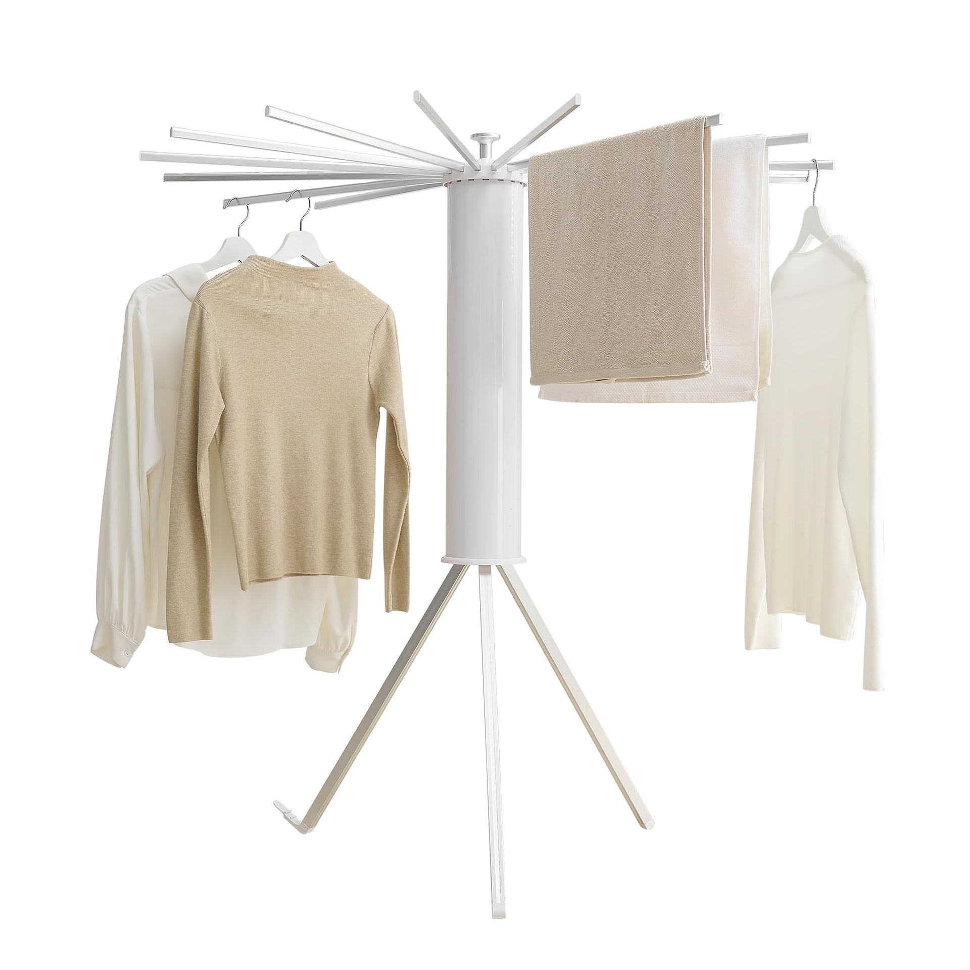 Foldable Clothes Drying Rack Tripod with Aluminum