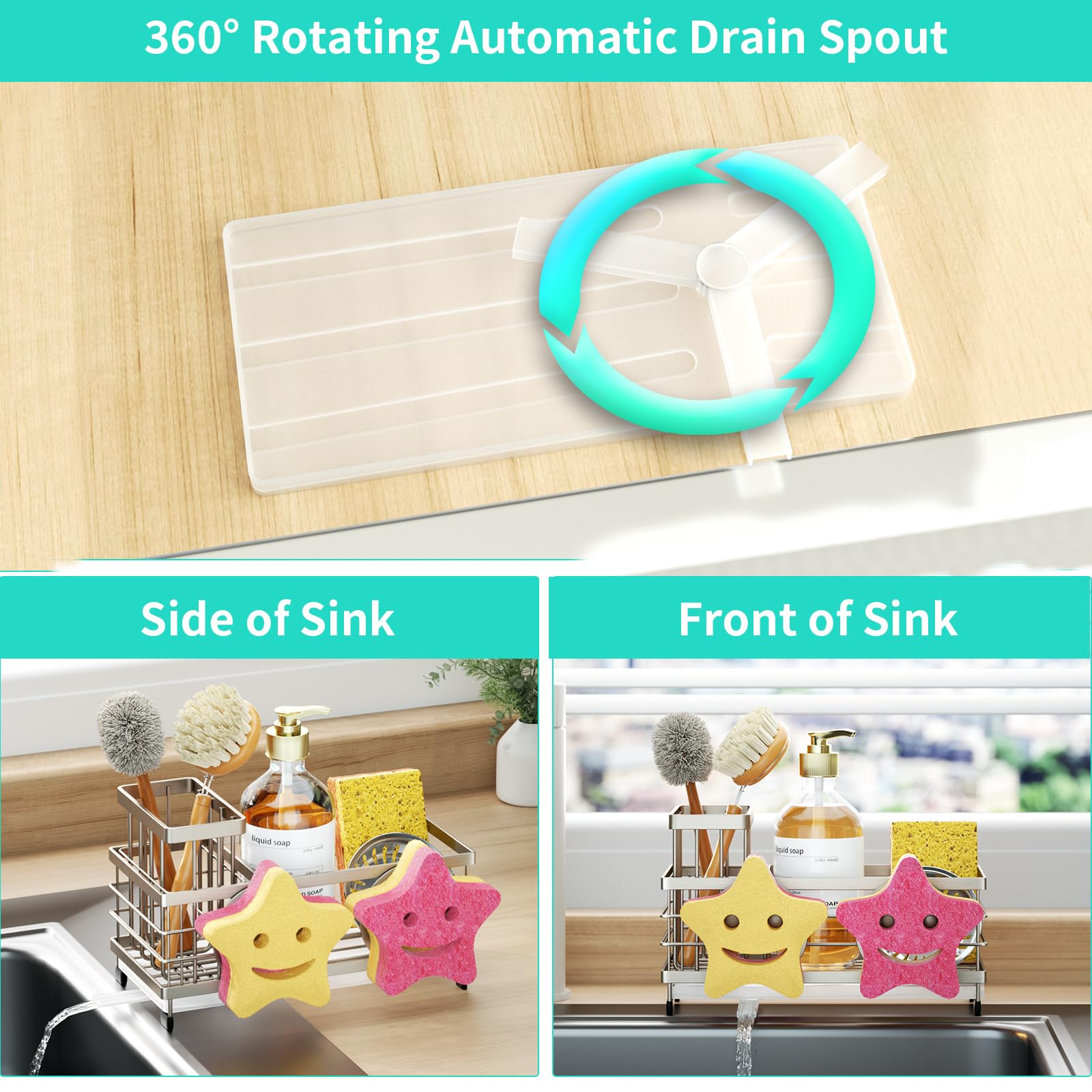 Sink Caddy Sponge Holder