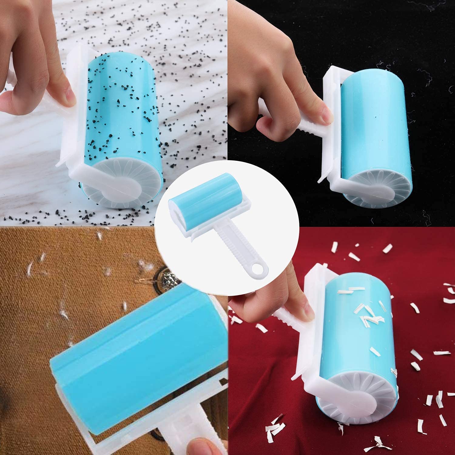 Reusable Travel Lint Roller 3 Pack (3 Count)