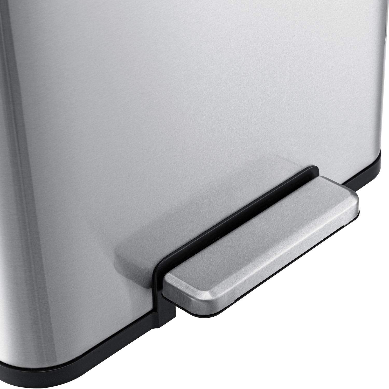 12 Gallon Stainless Steel Trash Can