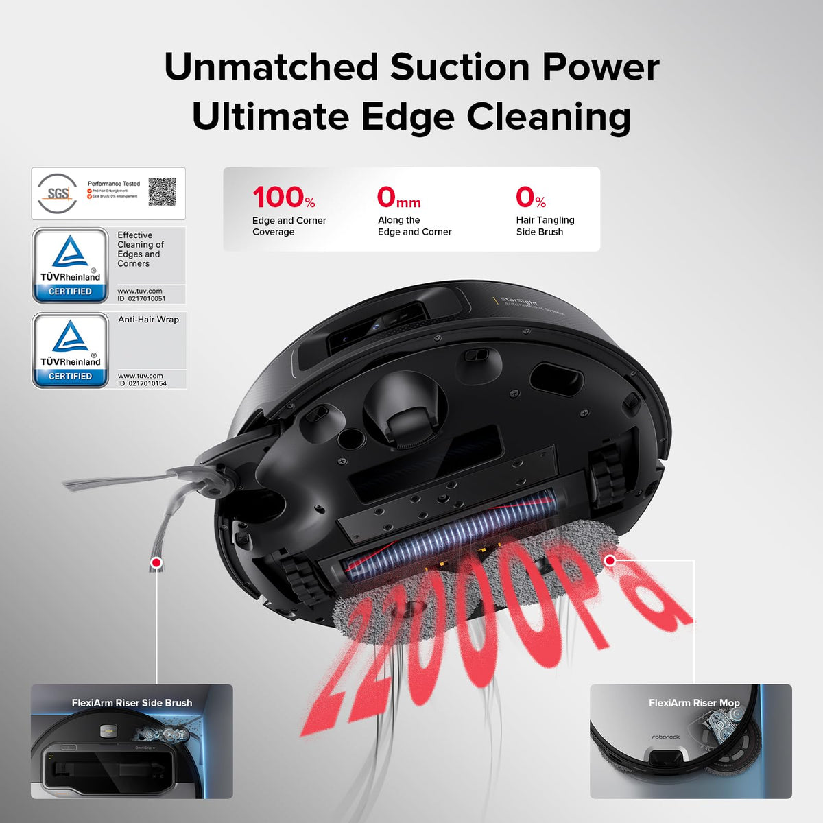 Saros Z70 Robot Vacuum and Mop