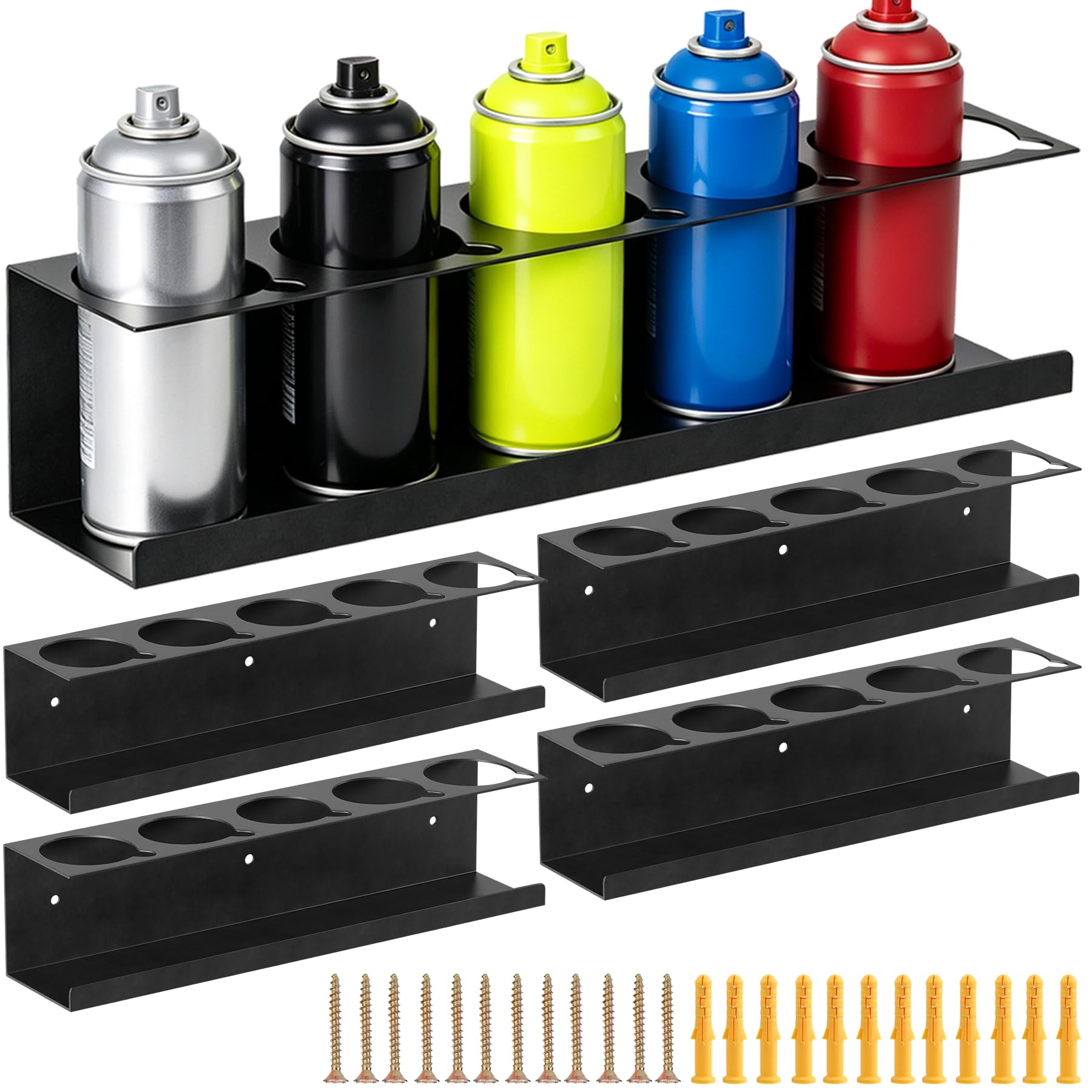 Spray Can Holder Organizer (4 Count)