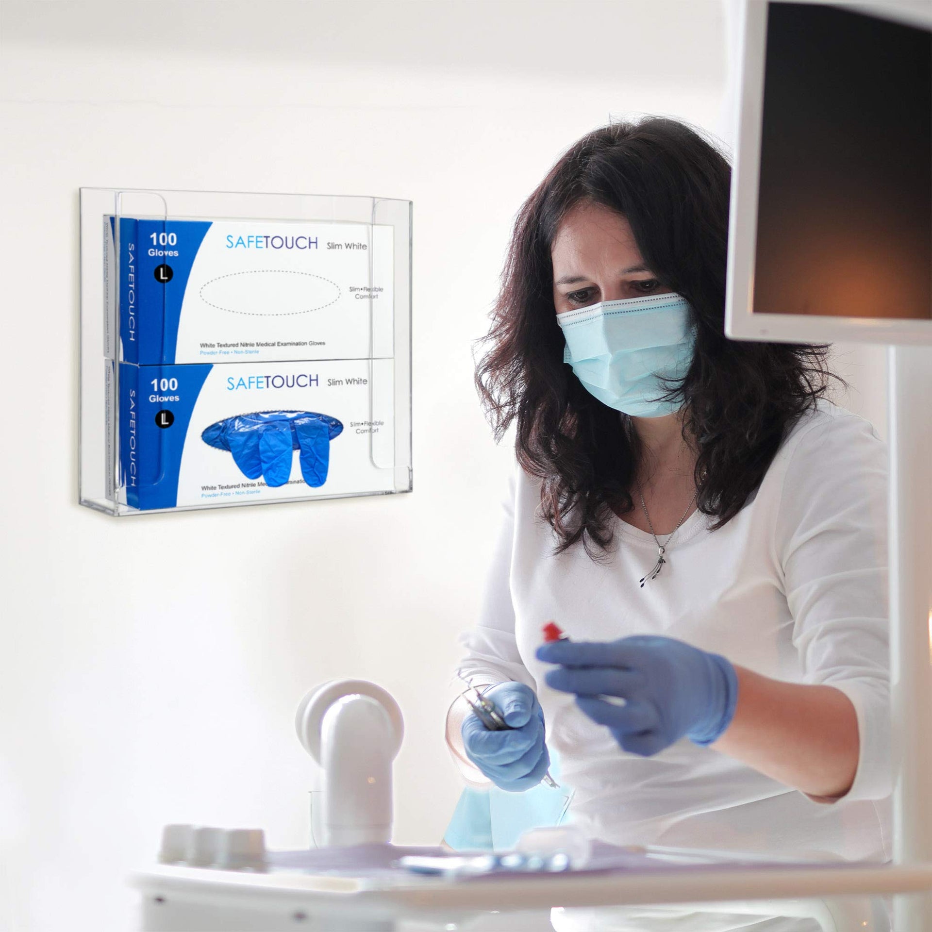 Acrylic Glove Box Holder