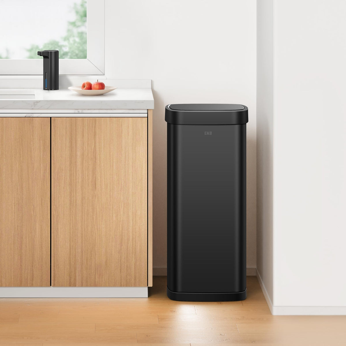 EcoSmart 80L 21.1 Gallon Motion Sensor Trash Can or Recycling Bin