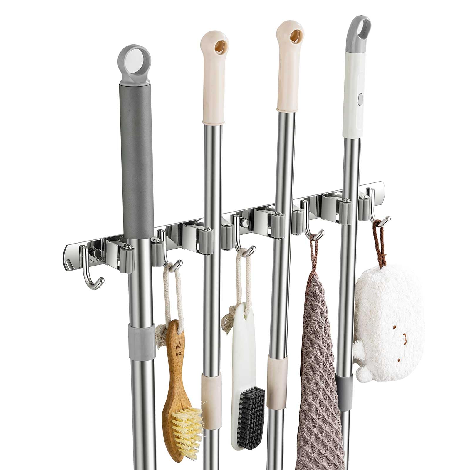 Broom Holder Wall Mount