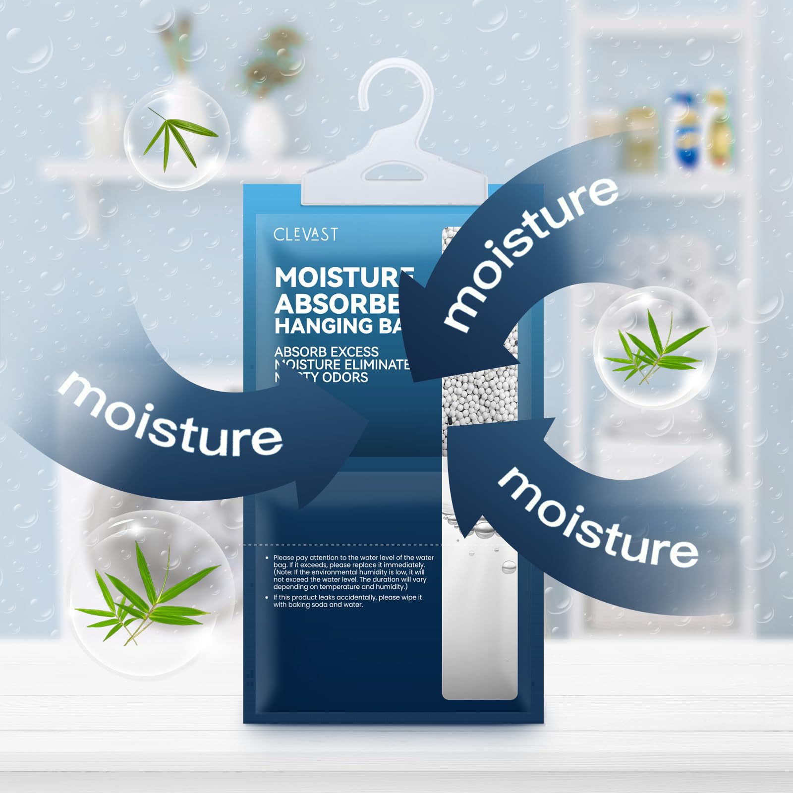 Moisture Absorbers Packets 10 Pack (10 Count)
