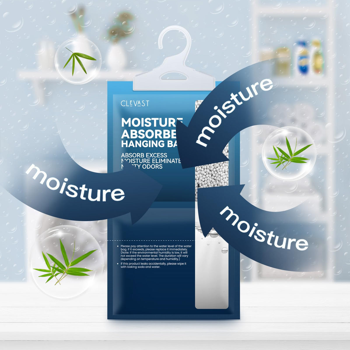 Moisture Absorbers Packets 10 Pack (10 Count)