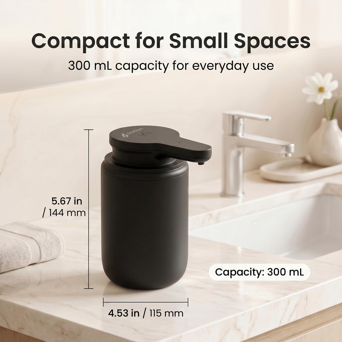 SimpleFoam Automatic Foaming Soap Dispenser Touchless Sensor