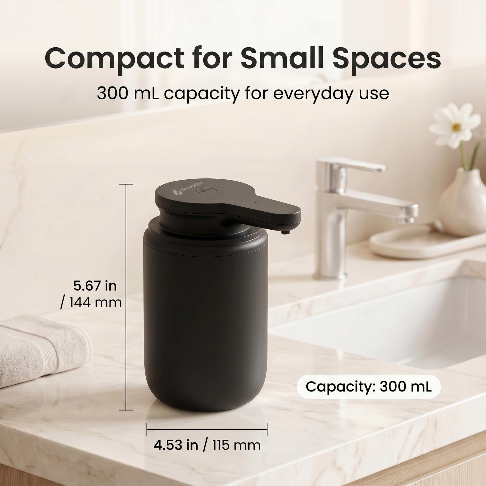 SimpleFoam Automatic Foaming Soap Dispenser Touchless Sensor