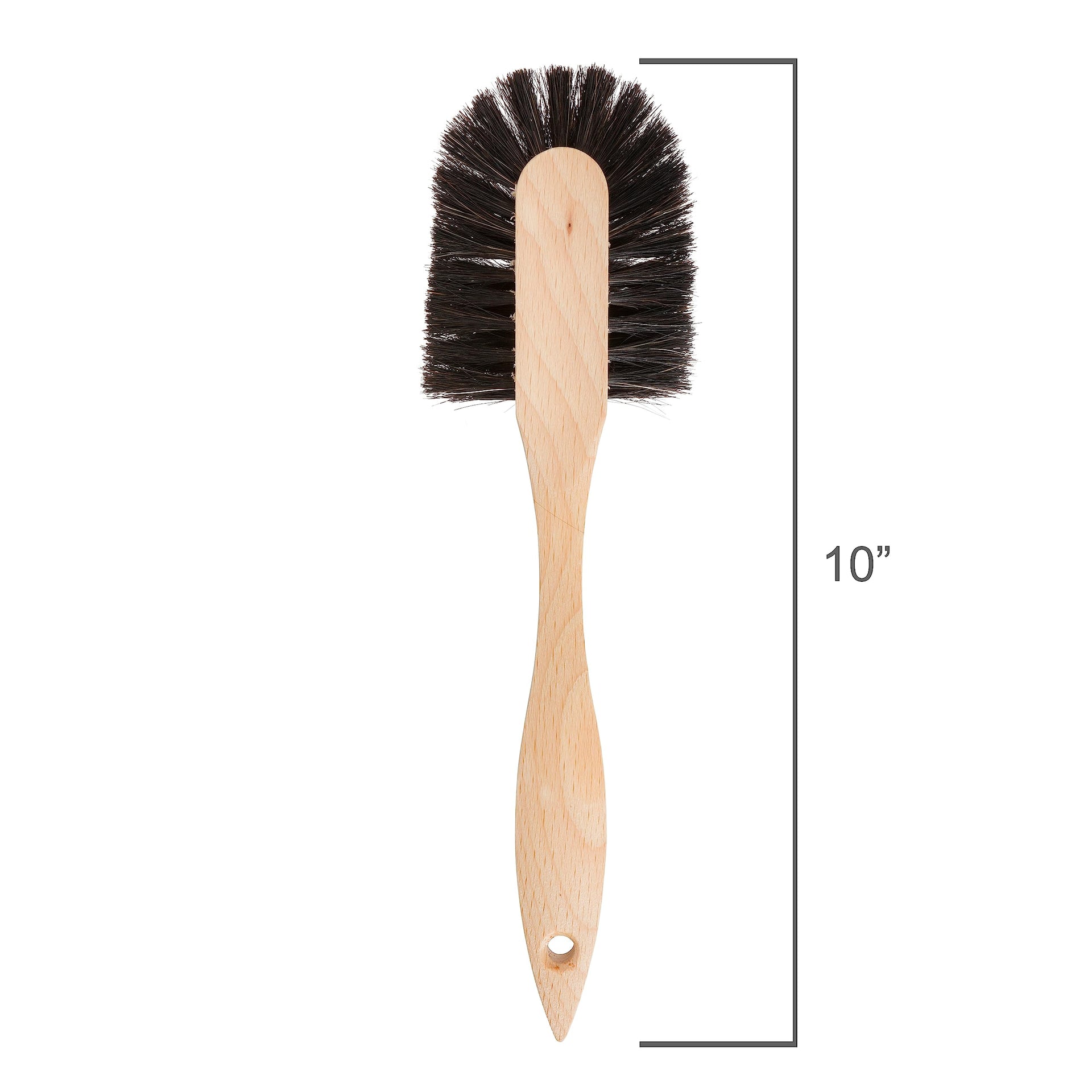 Dish Brush with Curved Handle