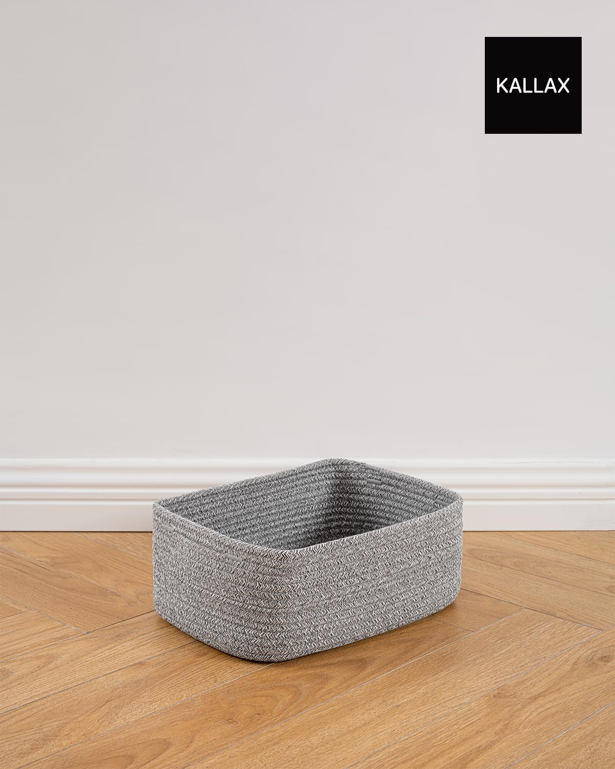 Small Woven Storage Basket for Organizing (3 Count)