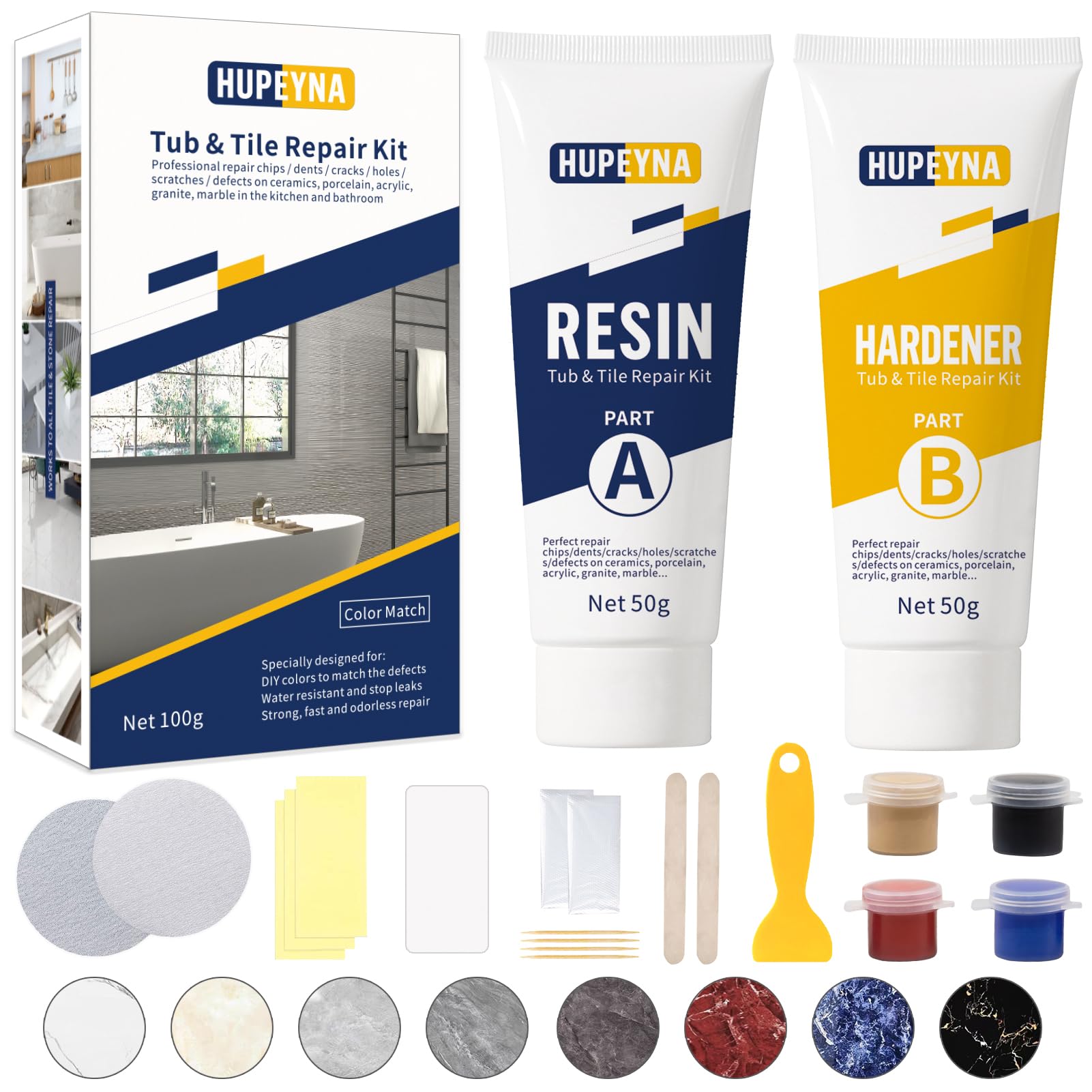 Tub Tile and Shower Repair Kit