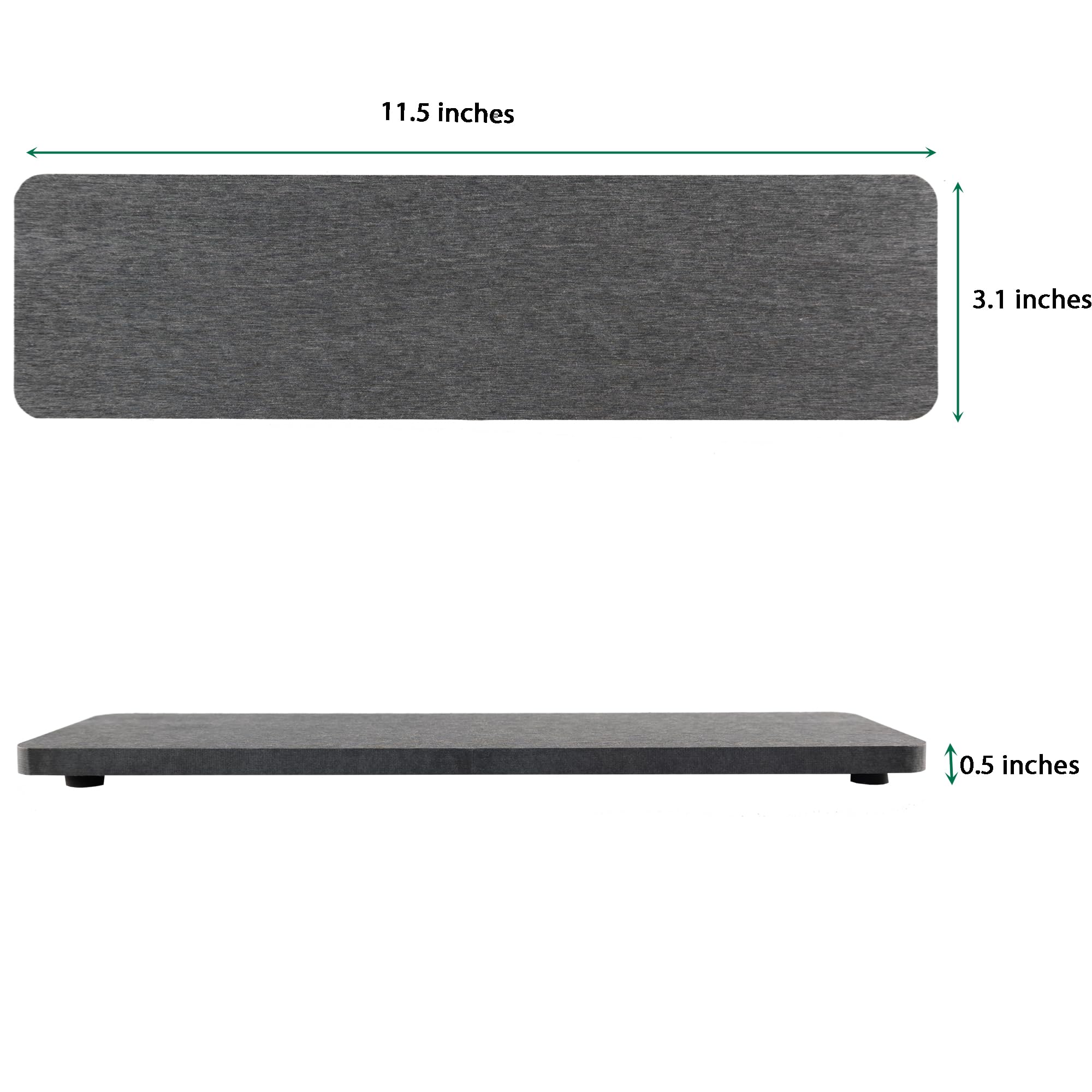 2 Pcs Sink Stone Soap Trays (2 Count)