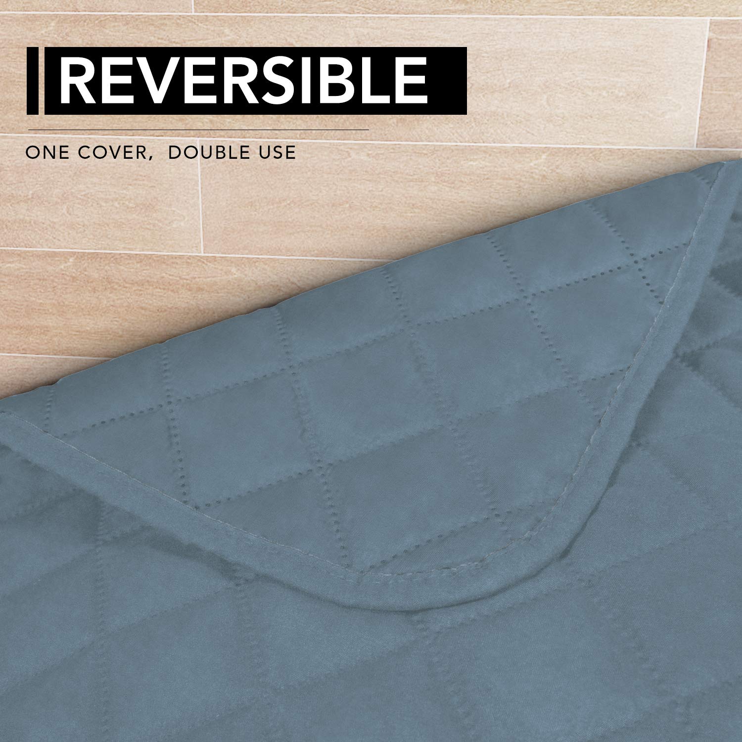 Sectional Couch Covers for Dogs L Shape Sofa Cover Reversible Sofa Slipcover Chaise Lounge Cover Furniture Protector Cover for Pets Dog Cat