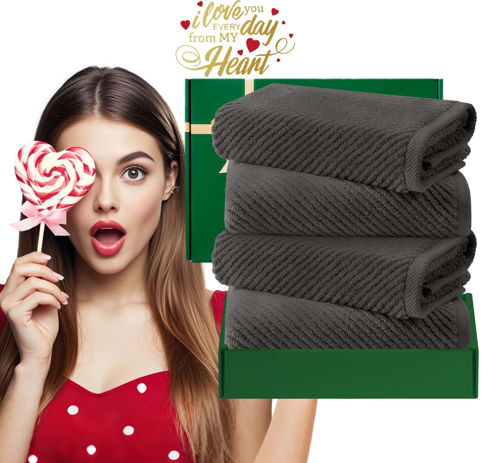 Hand Towels 4PC (4 Count)