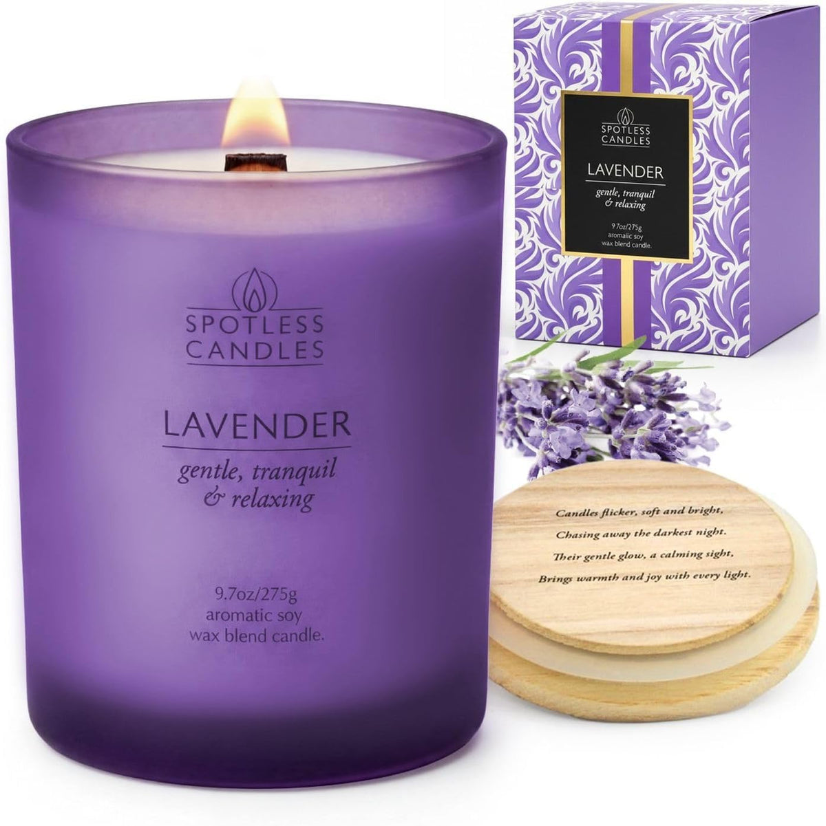 Lavender Candle; 9.7 oz