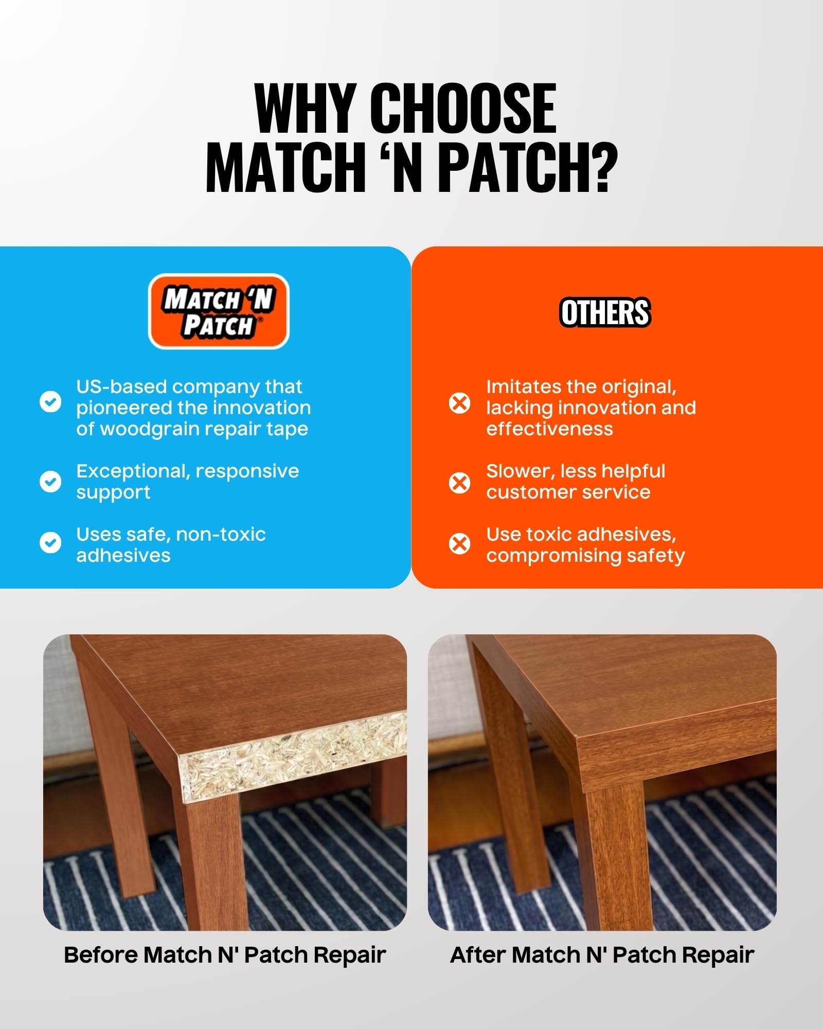 Wood Grain Repair Tape