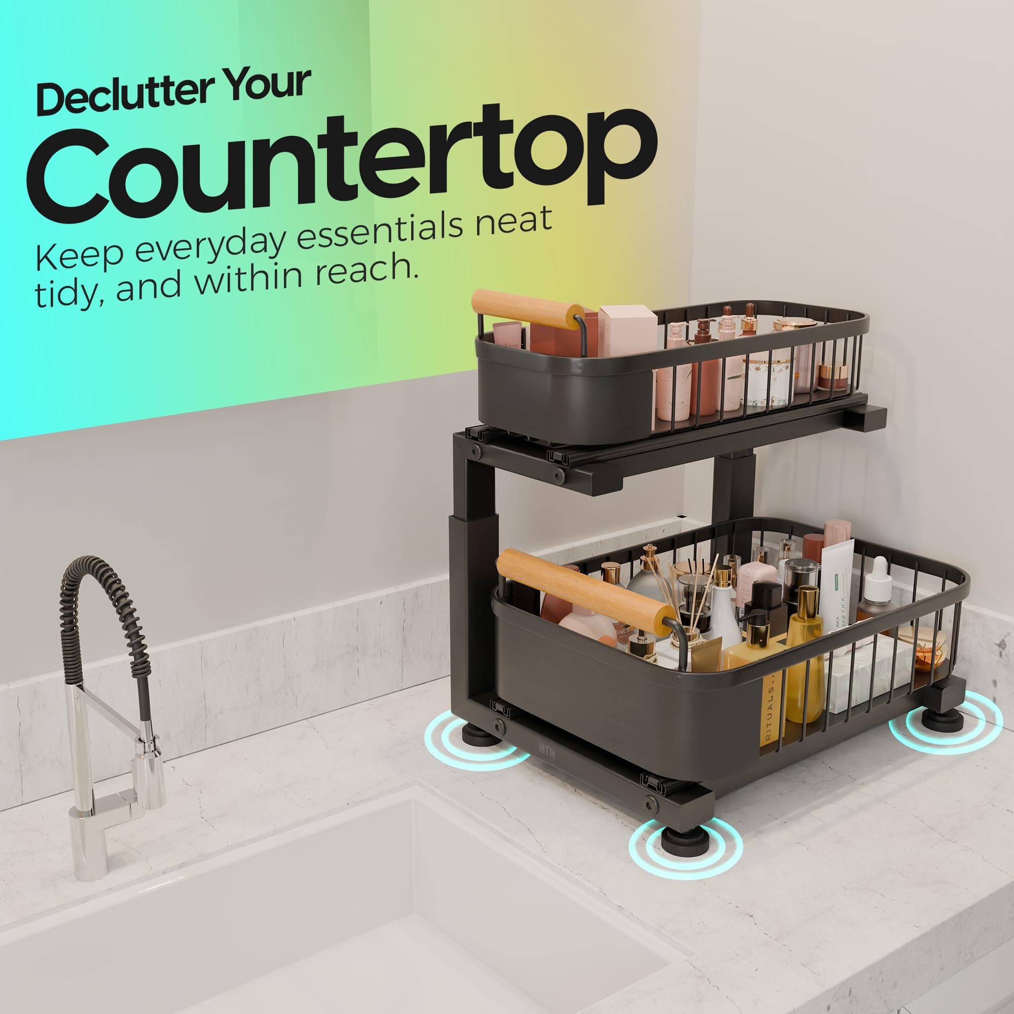 Premium Large Under Sink Organizer